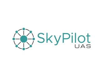 Sky Pilot UAS logo design by lexipej