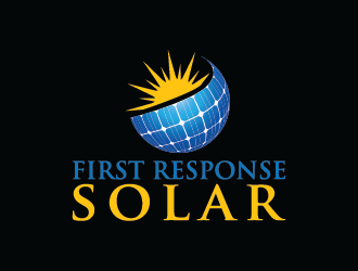 First Response Solar logo design by mhala