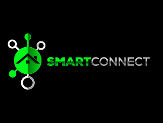 Smart Connect logo design by pencilhand
