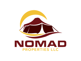Nomad Properties LLC logo design by uyoxsoul