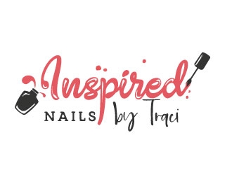 Inspired Nails by Traci logo design by designstarla