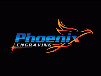 Phoenix Engraving logo design by invento