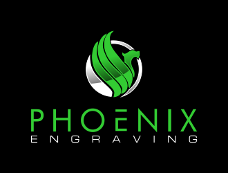Phoenix Engraving logo design by done