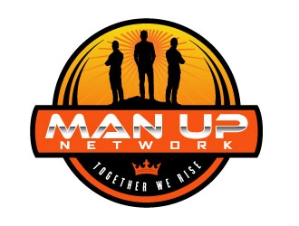 Man Up Network  logo design by daywalker