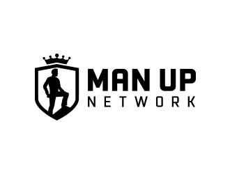 Man Up Network  logo design by keylogo