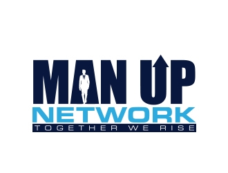 Man Up Network  logo design by MarkindDesign