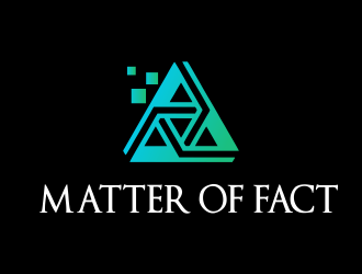 Matter of Fact logo design by JessicaLopes
