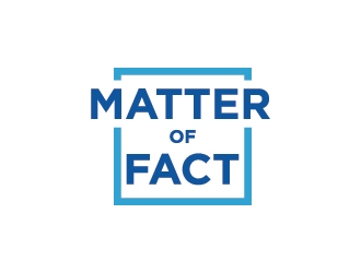 Matter of Fact logo design by jafar