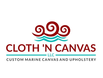 Cloth N Canvas LLC logo design by Roma