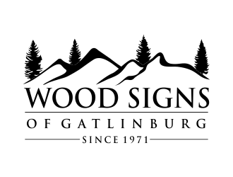 Wood Signs of Gatlinburg logo design by aldesign