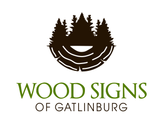 Wood Signs of Gatlinburg logo design by JessicaLopes