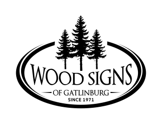 Wood Signs of Gatlinburg logo design by done