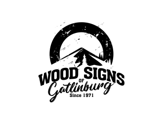 Wood Signs of Gatlinburg logo design by ekitessar