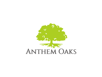 Anthem Oaks logo design by kanal