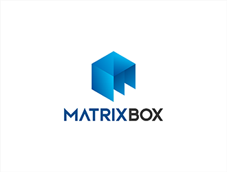 Matrix Box logo design by hole