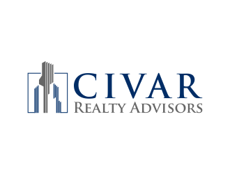 CIVAR Realty Advisors logo design by pakNton