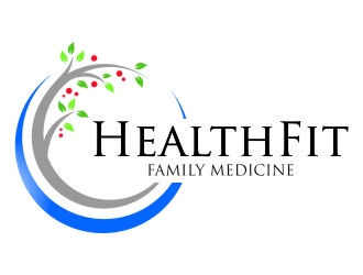 HealthFit Family Medicine logo design by jetzu