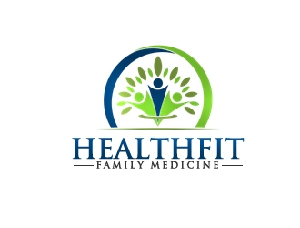 HealthFit Family Medicine logo design by nikkl