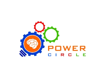 Power Circle logo design by bang_buncis