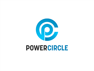 Power Circle logo design by hole