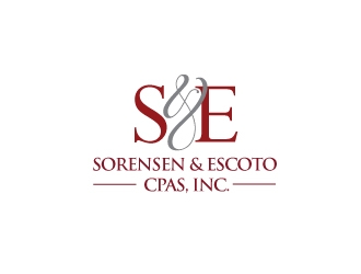 Sorensen & Escoto, CPAs, Inc. logo design by Suvendu