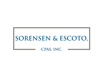 Sorensen & Escoto, CPAs, Inc. logo design by EkoBooM