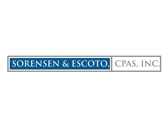 Sorensen & Escoto, CPAs, Inc. logo design by EkoBooM
