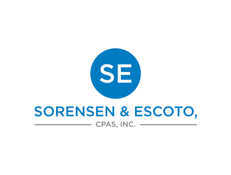 Sorensen & Escoto, CPAs, Inc. logo design by EkoBooM
