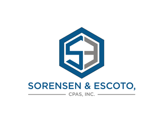 Sorensen & Escoto, CPAs, Inc. logo design by EkoBooM