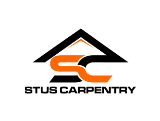 Stus Carpentry logo design by evdesign