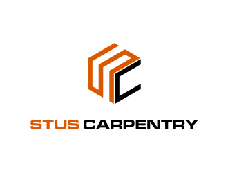 Stus Carpentry logo design by asyqh