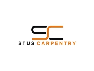 Stus Carpentry logo design by bricton