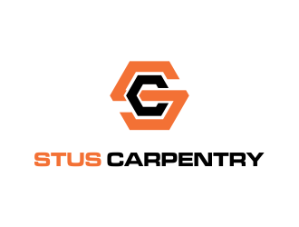 Stus Carpentry logo design by oke2angconcept