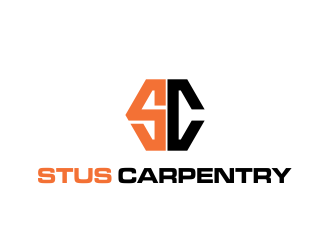 Stus Carpentry logo design by oke2angconcept