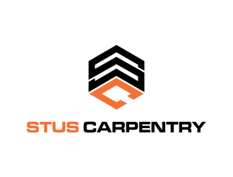 Stus Carpentry logo design by oke2angconcept