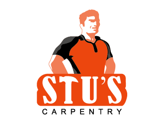 Stus Carpentry logo design by Mehul