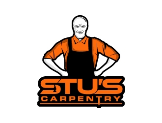 Stus Carpentry logo design by JJlcool
