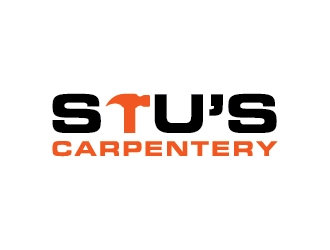 Stus Carpentry logo design by Fear