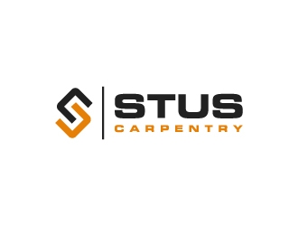 Stus Carpentry logo design by Janee