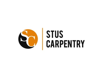 Stus Carpentry logo design by Janee
