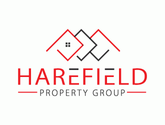 Harefield Property Group logo design by invento