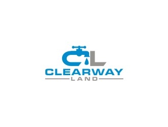 Clearway Land logo design by bricton