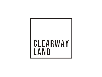Clearway Land logo design by Foxcody