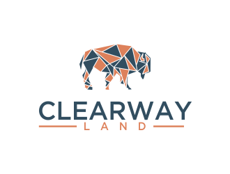 Clearway Land logo design by oke2angconcept