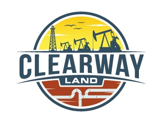 Clearway Land logo design by JJlcool