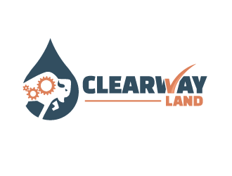 Clearway Land logo design by schiena
