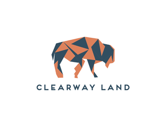 Clearway Land logo design by EkoBooM