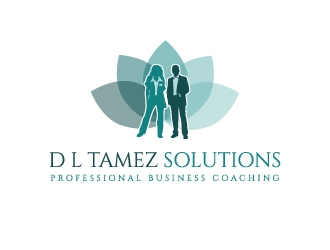 D L Tamez Solutions logo design by AYATA