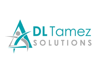 D L Tamez Solutions logo design by MAXR
