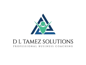 D L Tamez Solutions logo design by AYATA